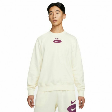Dressipluus ilma kapuutsita, meeste Nike Swoosh League Valge - L