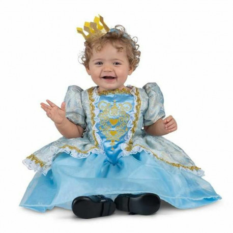 Costume for Babies My Other Me Blue Princess 2 Pieces - 7-12 Months