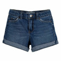 Джинсы Levi's Girlfriend Shorty Blue девочка Синяя сталь - 5 лет