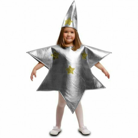 Costume for Children My Other Me Silver Star - 5-6 Years