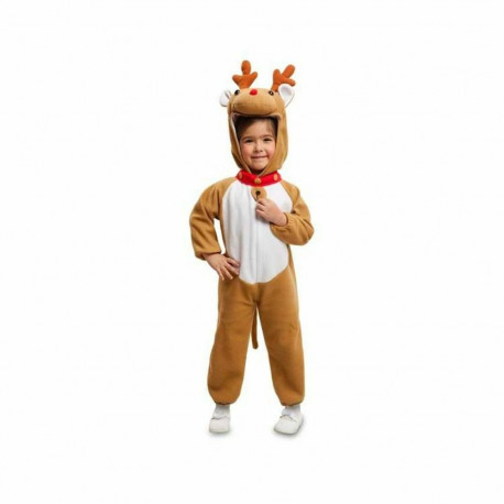 Costume for Children Reindeer 2 Pieces Brown - 3-4 Years