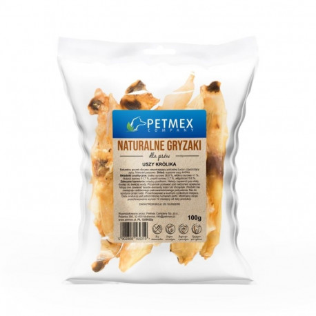 PETMEX koerte närimismaius jänese kõrv - 100g