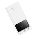 Powerbank Baseus Star-Lord 20000mAh, 2xUSB, USB-C, 22.5W (white)