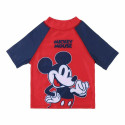 Bathing T-shirt Mickey Mouse Red - 3 Years