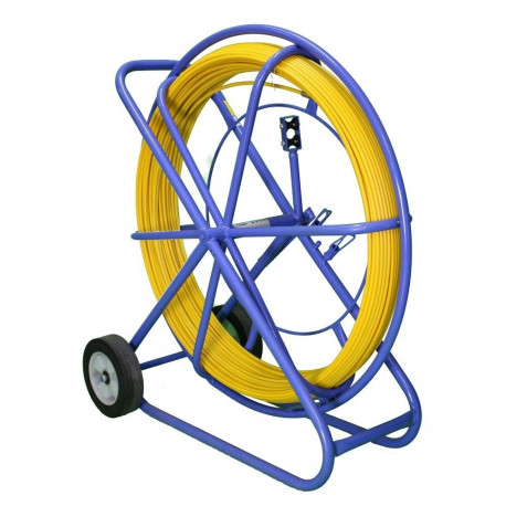Extralink kaablitõmbevarras Pilot 10mm 100m klaaskiud FRP, d. 10mm, l. 100m, kollane