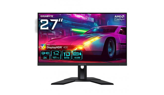 GIGABYTE M27Q 27&quot; QHD Gaming Monitor - 2560 x 1440, 170Hz, 0.5ms, 350 cd/m², FreeSync Premi