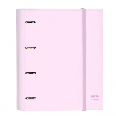 Ring binder Safta Rosa Pink (27 x 32 x 3.5 cm)