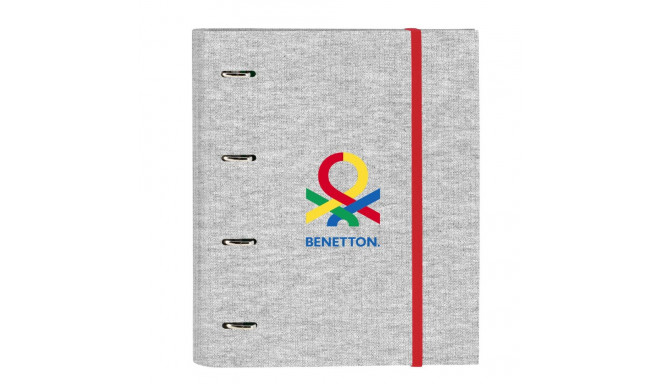 Папка-регистратор Benetton Pop Серый (27 x 32 x 3.5 cm)