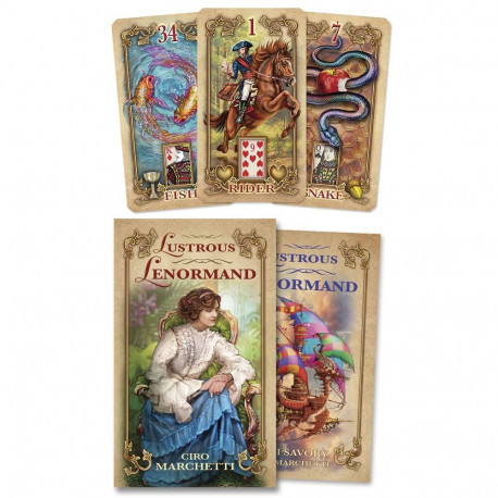 Llewellyn Lustrous Lenormand Oracle Cards