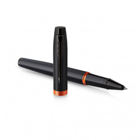 Parker IM Vibrant Rings Flame Orange Ballpoint Pen - 2172945