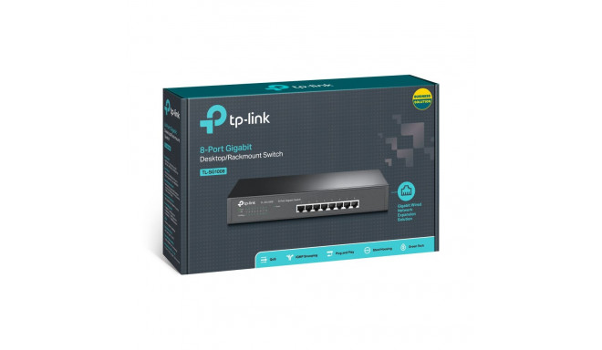 Switch TP-Link TL-SG1008, 8pesa