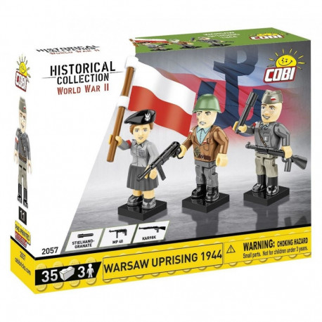 Historical Collection World War II /2057/ WARSAW UP RISING 1944 3Figures/35Blocks