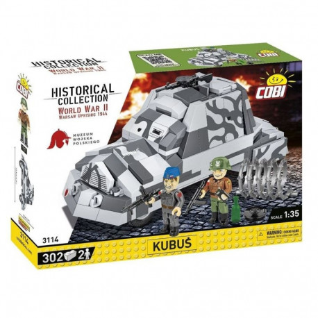 Improviseeritud soomusauto Kubuś klotsid, Varssavi ülestõus