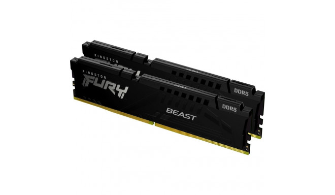 Kingston Fury Beast memory, DDR5, 16 GB, 6000MHz, CL40 (KF560C40BBK2-16)