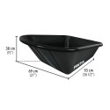 Rezerves plastmasas tilpne ķerrai TP-5N Pretul®