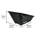 Replacement poly tray for wheelbarrow TP-8 Truper®