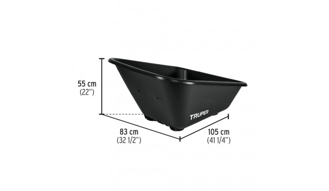 Replacement poly tray for wheelbarrow TP-8 Truper®