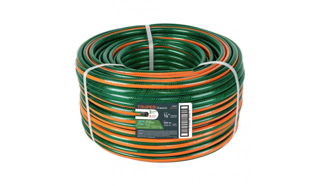 3-PLY reinforced water hose roll 1/2" (13mm) Truper® (100pcs)