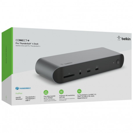 Belkin INC006 Thunderbolt 4 -telakointiasema