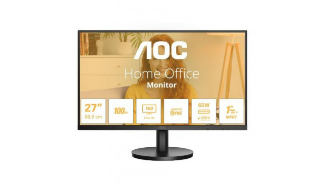 LCD Monitor|AOC|27B3CA2|27"|Business|Panel IPS|1920x1080|16:9|100 Hz|Matte|1 ms|Speakers|Tilt|27B3CA