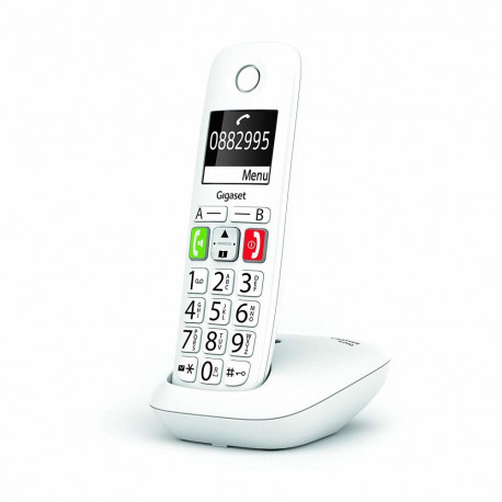 Wireless Phone - Gigaset E290 Large Buttons, 150 Contacts, Call Blocking, White