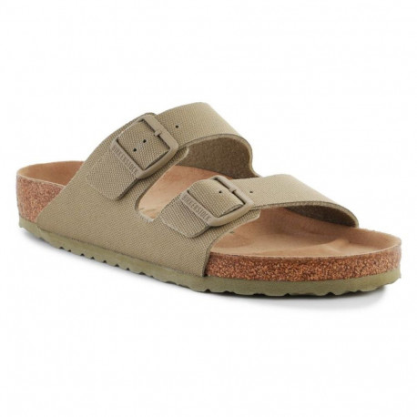 Birkenstock Rivet Logo Vegan Canvas Faded M 1023958 slides (EU 47)