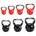 Kettlebell HMS KTC20 BLACK cast iron knurled handle