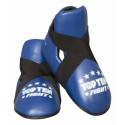 Masters Top Ten OSTT-PU foot protectors "Fight" (Wako Approved) 030643-02M (niebieski+S)