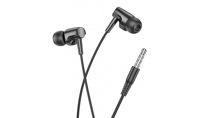 Wire earphones Jack 3,5mm Hoco M112 black