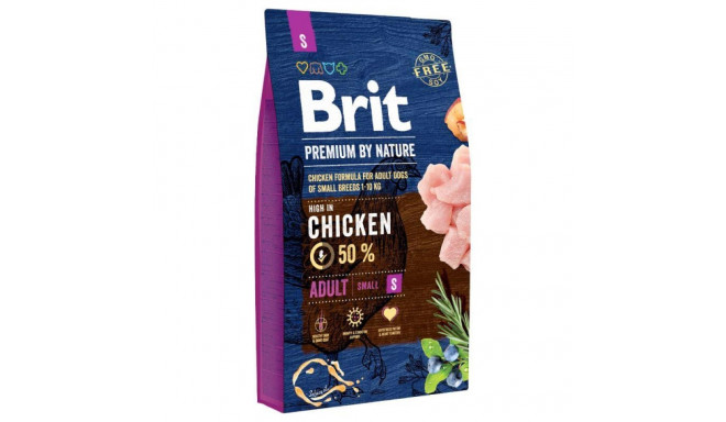 DOG FOOD BRIT PREMIUM NATURE ADULT S 3KG