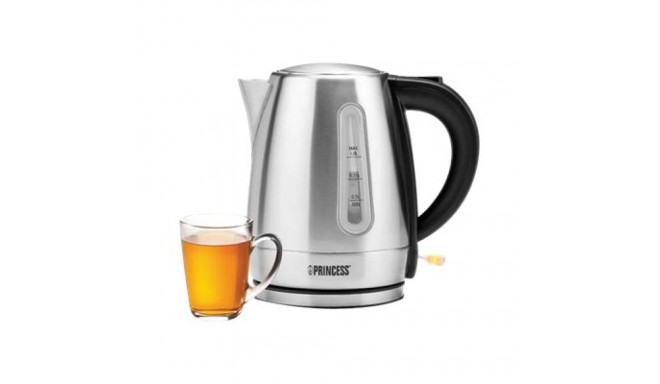 Princess Kettle | 236023 | Electric | 2200 W | 1 L | Stainless Steel | 360° rotational base | Silver