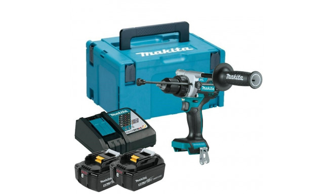 Makita DHP486RTJ drill 2100 RPM 2.7 kg Black, Blue