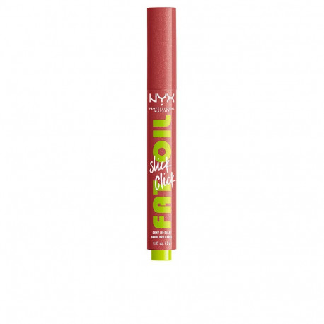 NYX Professional Makeup läikiv huulepalsam Fat Oil Slick Click 2g, #no fitler need