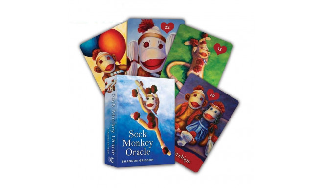 Beyond Words Sock Monkey Oracle Cards