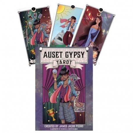 Schiffer Publishing Auset Gypsy Tarot Cards