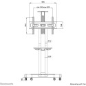 "Neomounts NM-M1700BLACK mobiler Bodenständer für Flachbild-Fernseher bis 75"" (191 cm)."