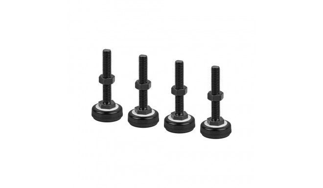 Lanberg rack-kapi jalgade komplekt M10, 4 tk