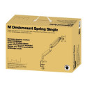 MULTIBRACKETS Deskmount Spring Single Black 75x75 100x100