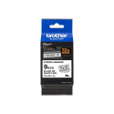 BROTHER TZS221 tape 9mm 8m black white