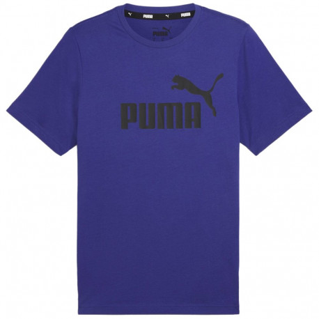 Koszulka męska Puma Essential Logo Tee fioletowa 586667 26 M