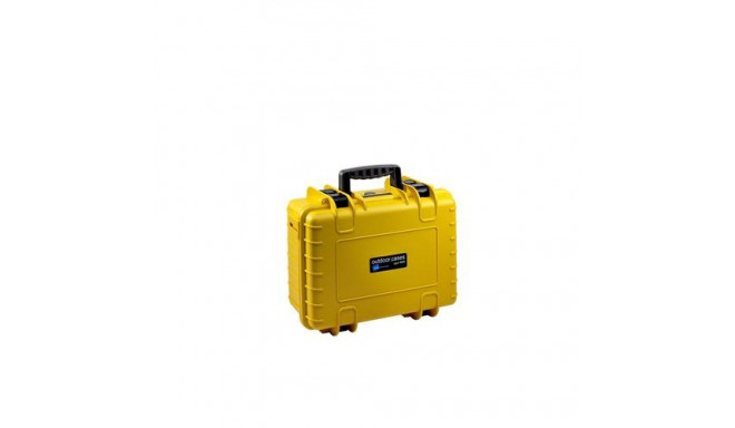 B&amp;W 4000/Y/MAVIC3 camera drone case Briefcase Yellow Polypropylene (PP)