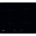 Whirlpool WS QS460 NE Black Built-in 60 cm Zone induction hob 4 zone(s)