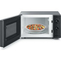 Whirlpool MWP 101 SB Countertop Solo microwave 20 L 700 W Black, Silver