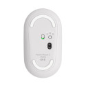 Logitech Pebble 2 M350s Wireless Mouse, RF Wireless + Bluetooth, 4000 DPI, Tonal White