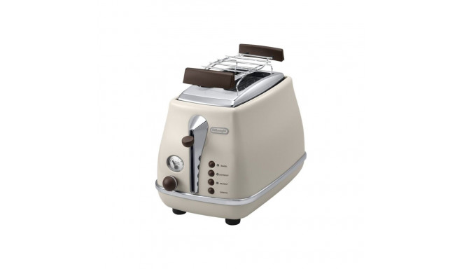 Delonghi | Toaster | CTOV 2103.BG | Power 900 W | Number of slots 2 | Housing material Stainless ste