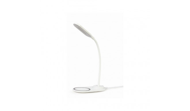 Gembird | Desk lamp with wireless charger | TA-WPC10-LED-01-W