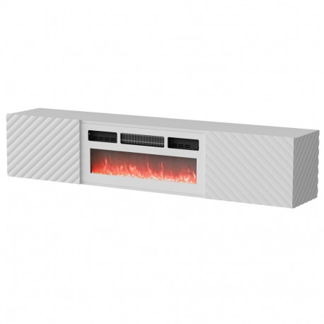 Cama RTV kapp LARA 183x35x37 valge matt + valge karniis