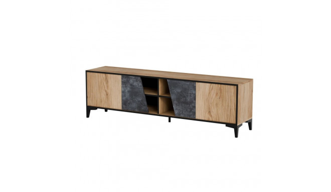 Cama 4D RTV cabinet OVO 180x38xH53 oak/concrete