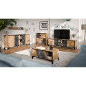 Cama 4D RTV cabinet OVO 180x38xH53 oak/concrete