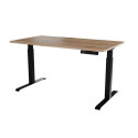 Desk with electric height adjustment MOON LONG 150x80x72-120 black/wotan